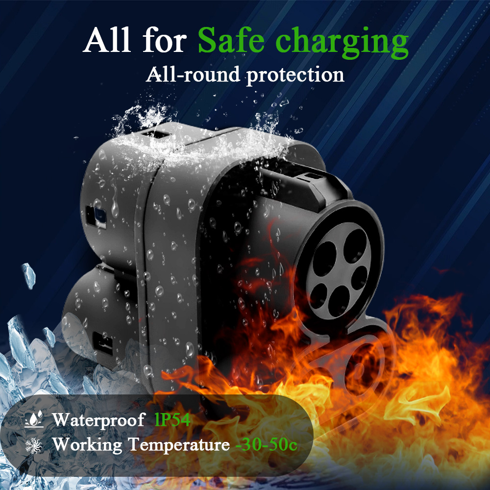 Kolanky CCS1 to CCS2 EV DC 100 - огляд і ціна Ccs2 To Ccs1 Fast Charge Adapter 250Kw