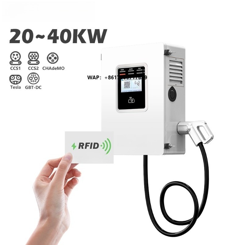 OEM 20kw 30kw 40kw Wallbox RFI - огляд і ціна Dc Fast Charger 30Kw Wallbox Commercial