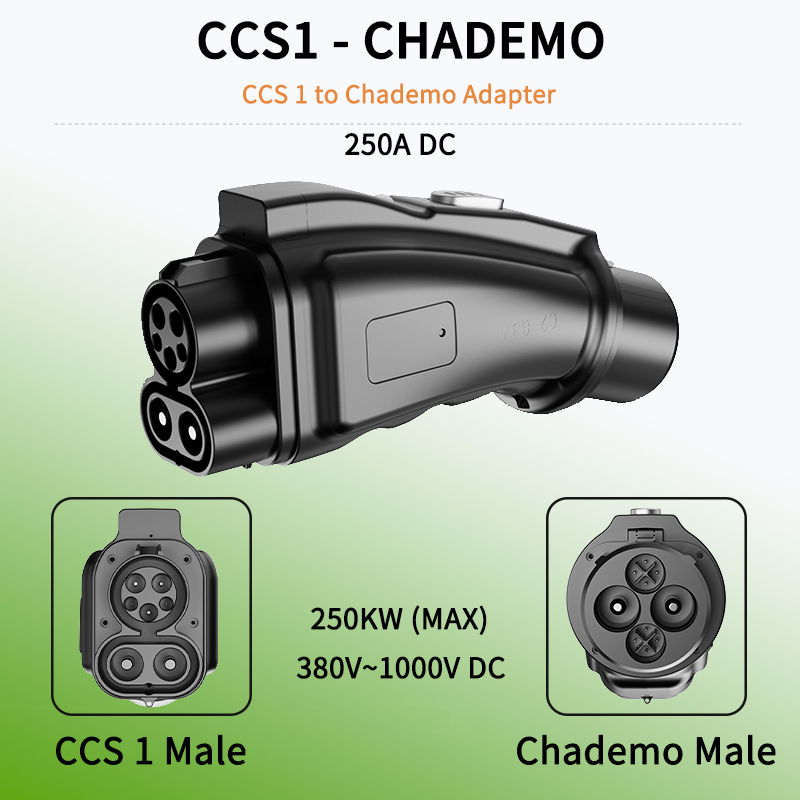 WUFEN For All Car Charge EV Ad - огляд і ціна Gb/T To Ccs2 200A Fast Charging Adapter