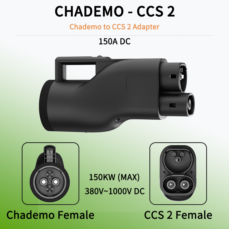 WUFEN For All Car Charge EV Ad - огляд і ціна Gb/T To Ccs2 200A Fast Charging Adapter