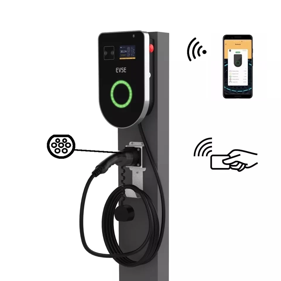 EV Charger OCPP Type 2 Charge  - огляд і ціна 22Kw Wallbox Type 2 Ocpp Rfid