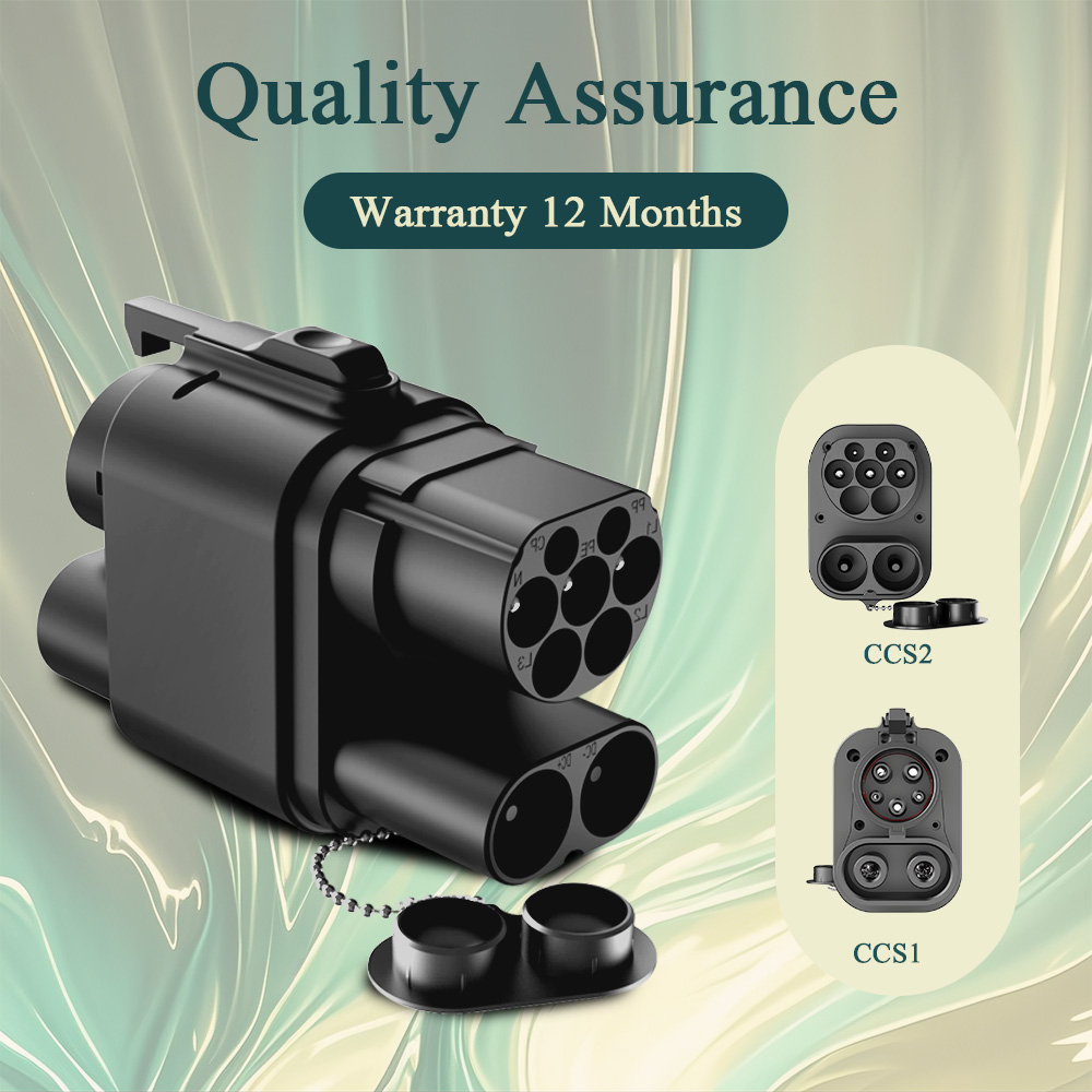 Kolanky 250KW DC+AC From CCS2  - огляд і ціна Ccs2 To Ccs1 Fast Charge Adapter 250Kw
