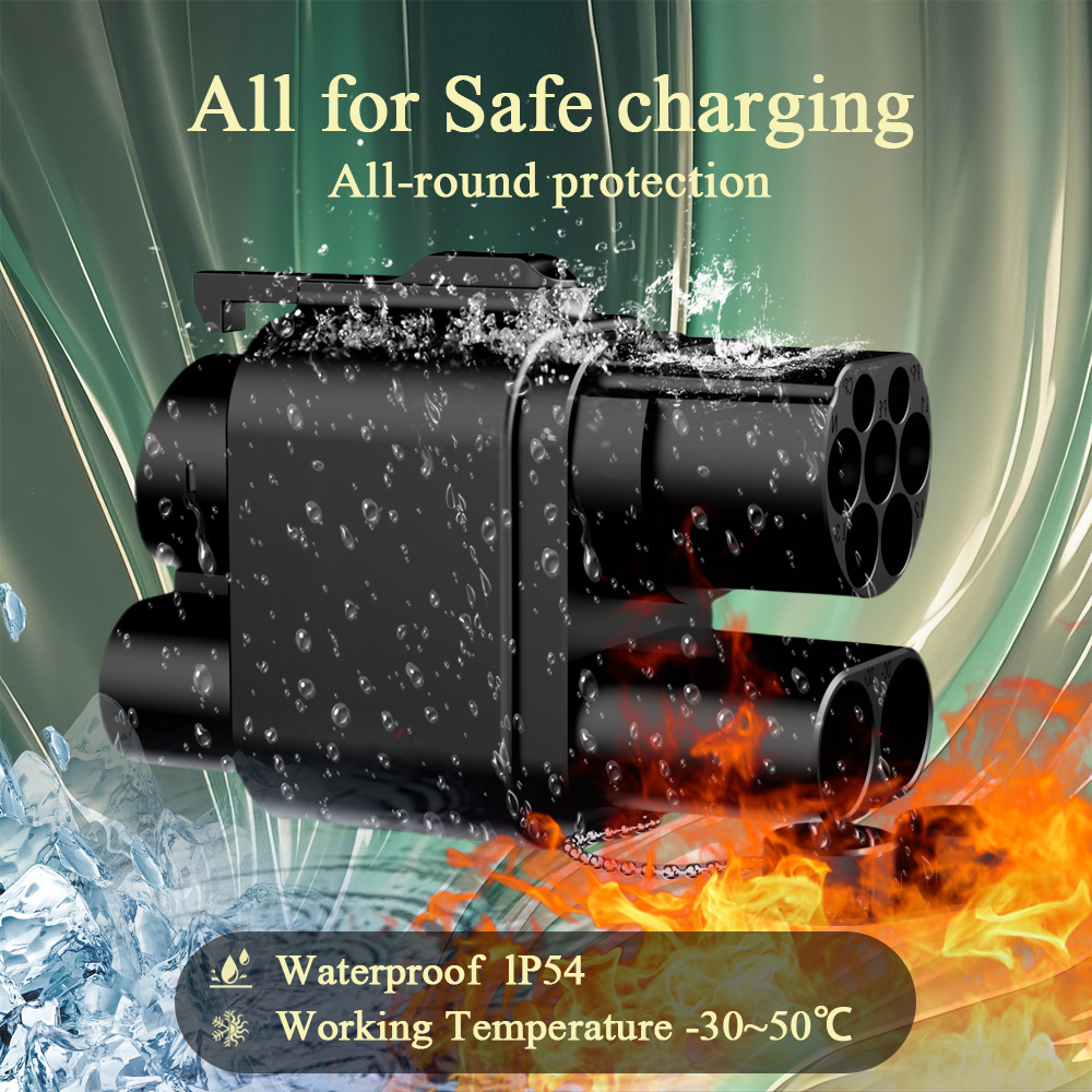 Kolanky 250KW DC+AC From CCS2  - огляд і ціна Ccs2 To Ccs1 Fast Charge Adapter 250Kw