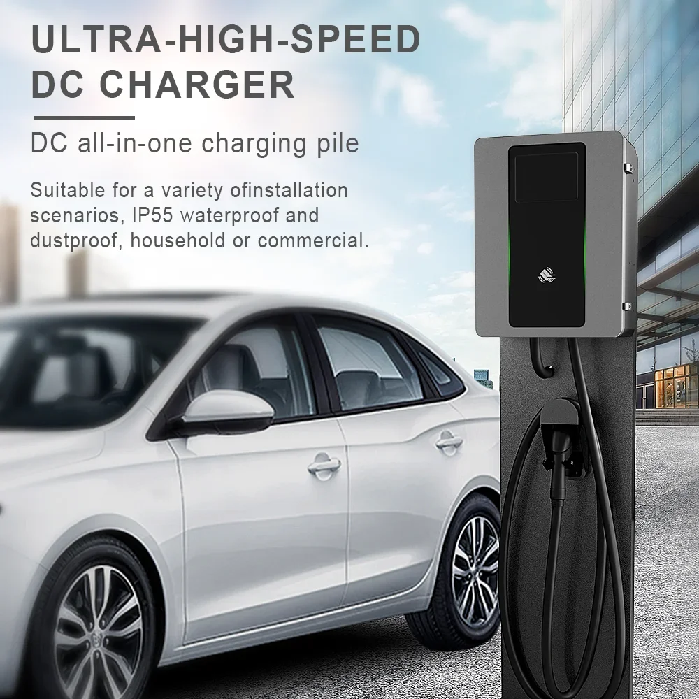 DC 20KW 30KW 40KW 100A EV Char - огляд і ціна Dc Fast Charger 30Kw Wallbox Commercial