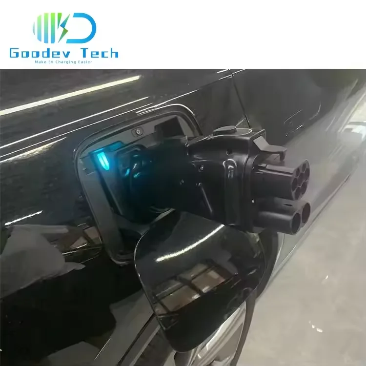 EV DC Charger 200A 250A 1000V  - огляд і ціна Gb/T To Ccs2 200A Fast Charging Adapter