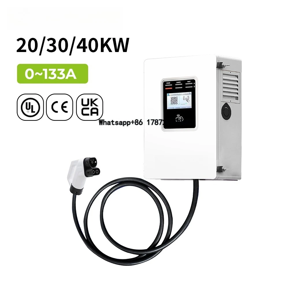 Ocpp 20kw 30kw 40kw CCS GBT Co - огляд і ціна Dc Fast Charger 30Kw Wallbox Commercial