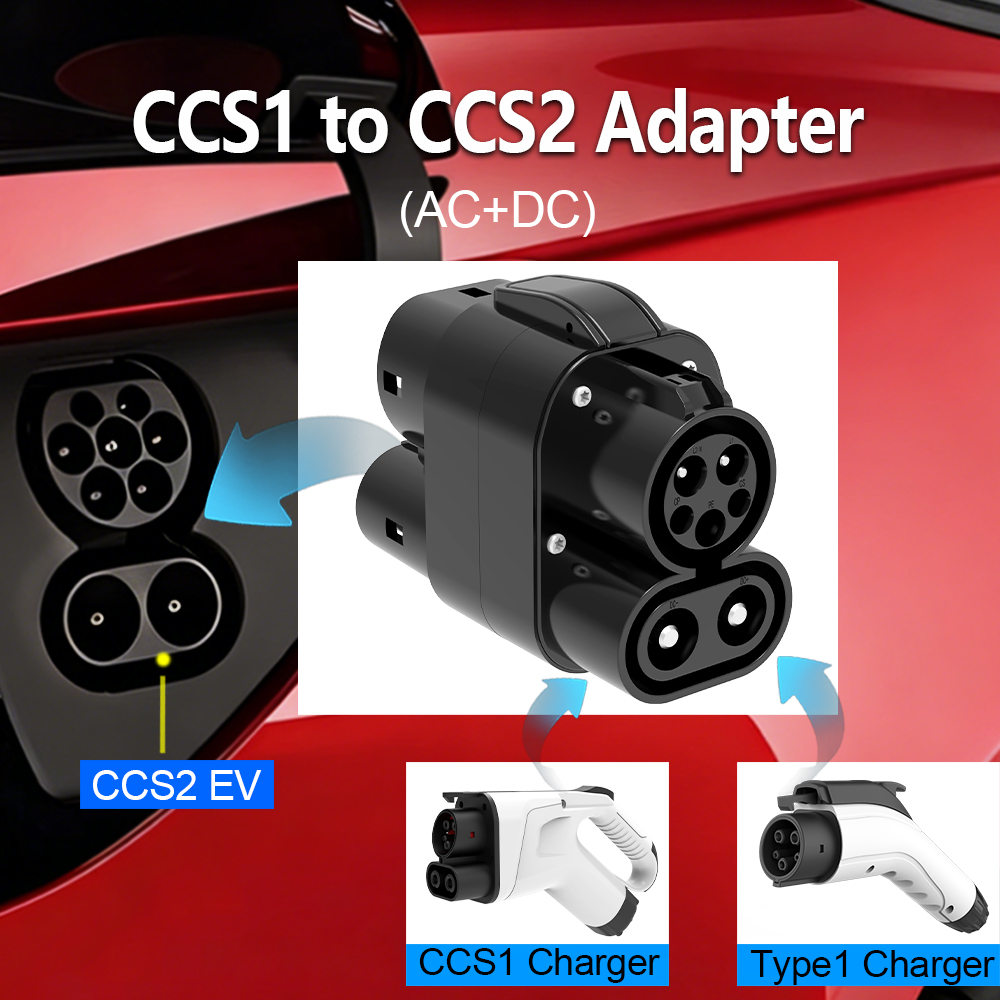 Unirise CCS1 to CCS2 EV Charge - огляд і ціна Ccs2 To Ccs1 Fast Charge Adapter 250Kw