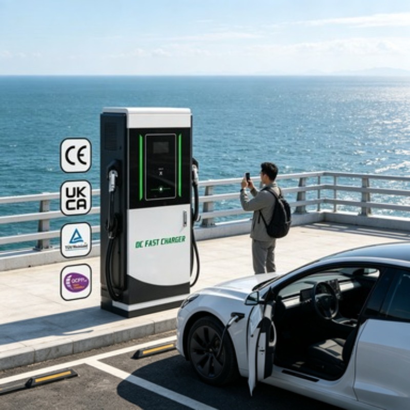 22kW AC EV Charger Type 2 Wall - огляд і ціна 22Kw Wallbox Type 2 Ocpp Rfid