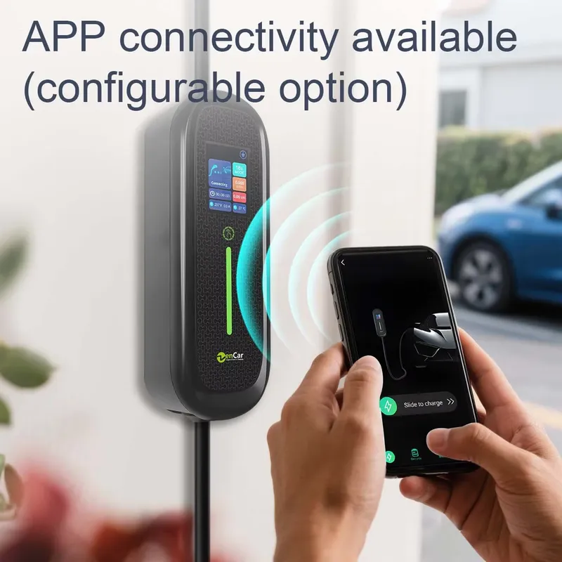 7kW 32A Type 2 Portable EV Cha - огляд і ціна Portable Ev Charger 32A Type 2 Cee Plug