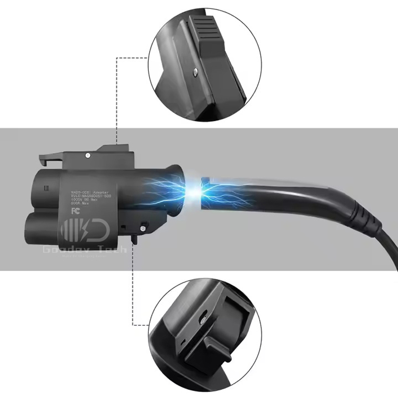 Fast DC Adapter NACS Tesla to  - огляд і ціна Ccs2 To Ccs1 Fast Charge Adapter 250Kw