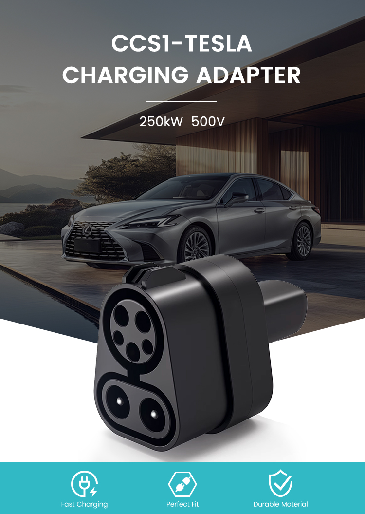 #￥250kW EV Connector DC Fast C - огляд і ціна Ccs2 To Ccs1 Fast Charge Adapter 250Kw