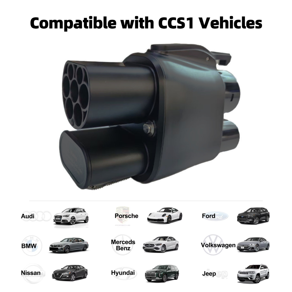 EV Adapter CCS2 to CCS1 DC AC  - огляд і ціна Ccs2 To Ccs1 Fast Charge Adapter 250Kw
