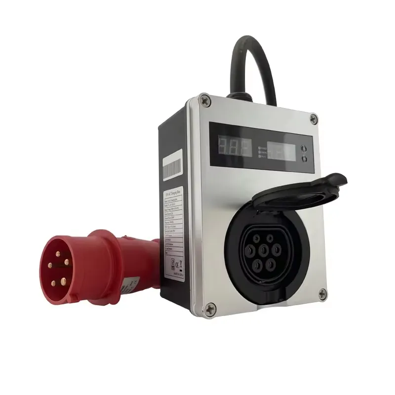 Mini 16A 32A Smart App Electri - огляд і ціна Portable Ev Charger 32A Type 2 Cee Plug