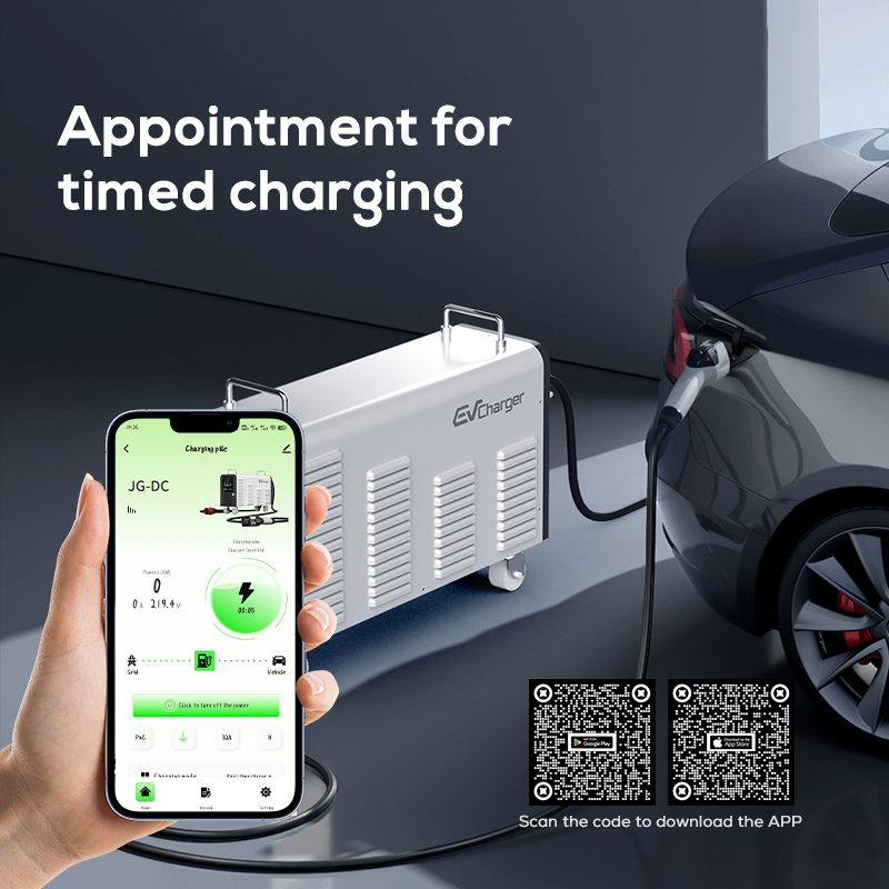 Ccs2 20Kw Portable E V Chargin - огляд і ціна Portable Dc Fast Charger 20Kw Ccs2