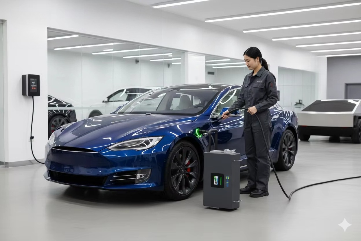 Mobile Dc Charger Portable 7kw - огляд і ціна Portable Dc Fast Charger 20Kw Ccs2