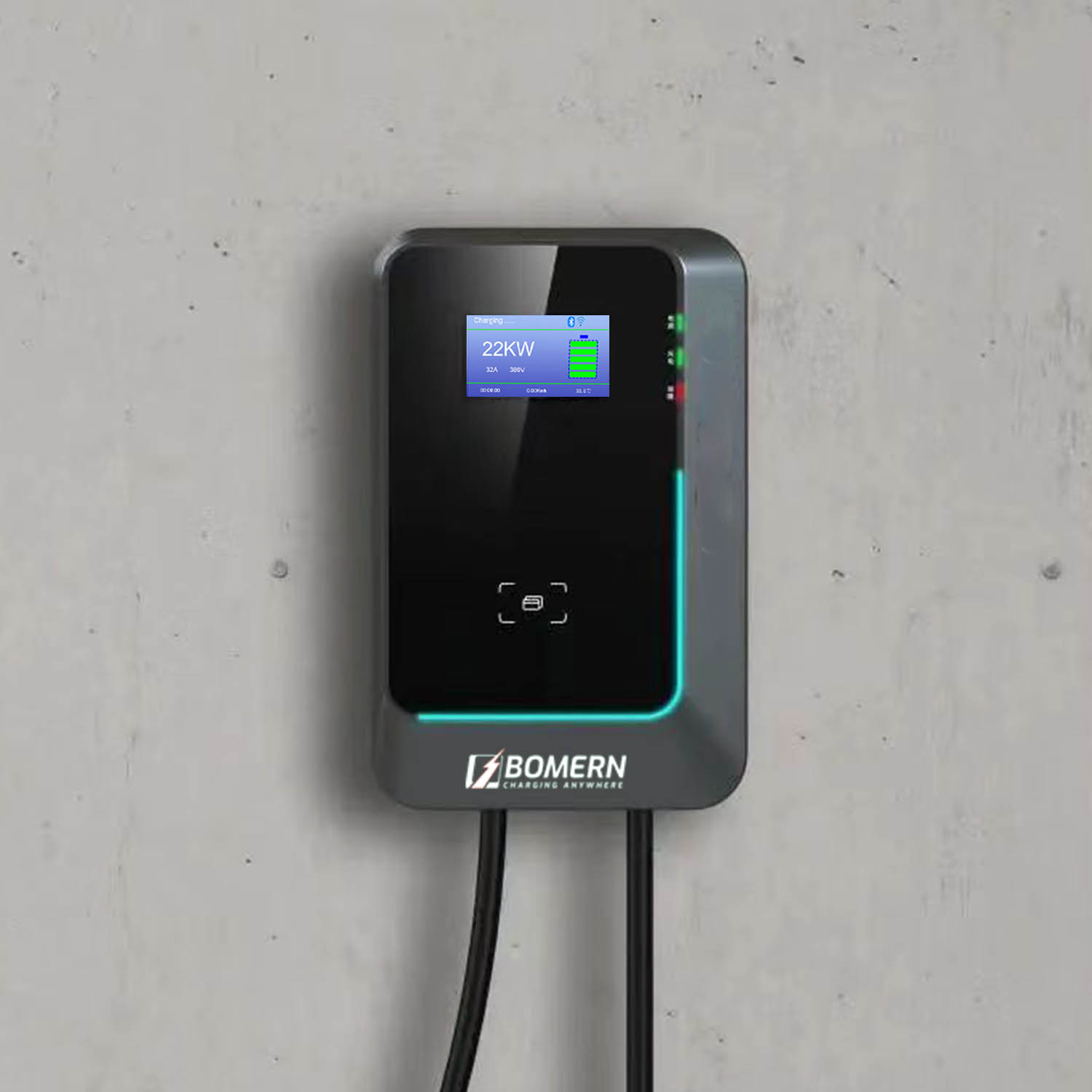 2025 Hot Sale 7kw/11kw/22kw AC - огляд і ціна 22Kw Wallbox Type 2 Ocpp Rfid
