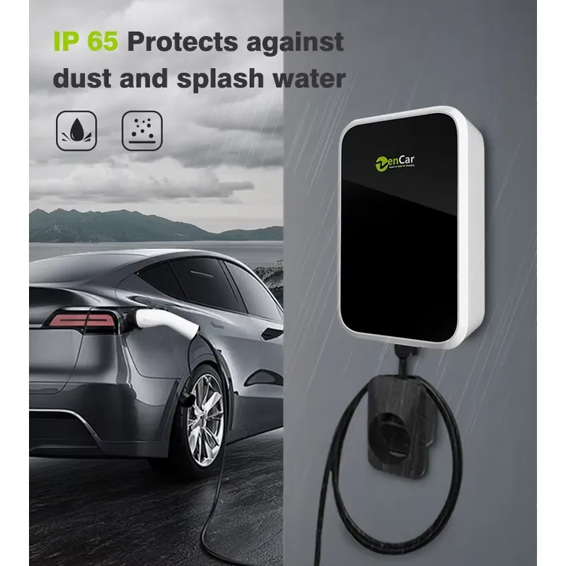 22kW EV Charger Type 2 Wallbox - огляд і ціна 22Kw Wallbox Type 2 Ocpp Rfid